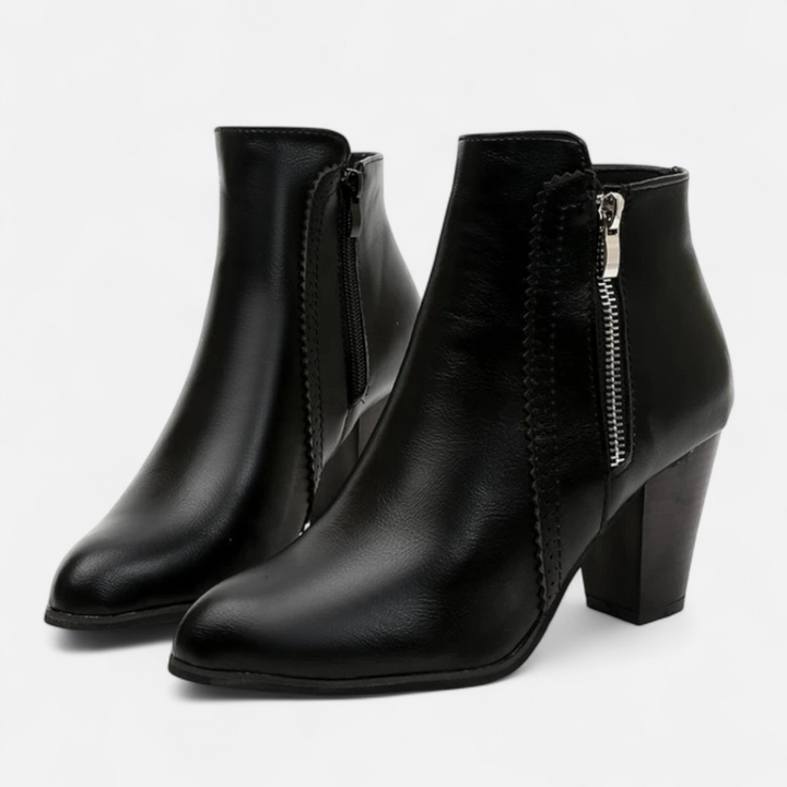 Maison Dresson | Women’s Retro Zip-Heel Boots 0