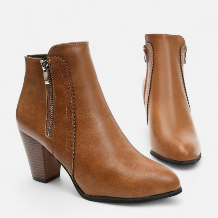 Maison Dresson | Women’s Retro Zip-Heel Boots 3