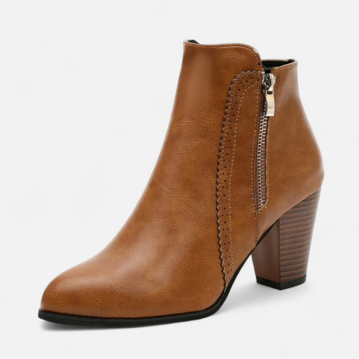 Maison Dresson | Women’s Retro Zip-Heel Boots 5