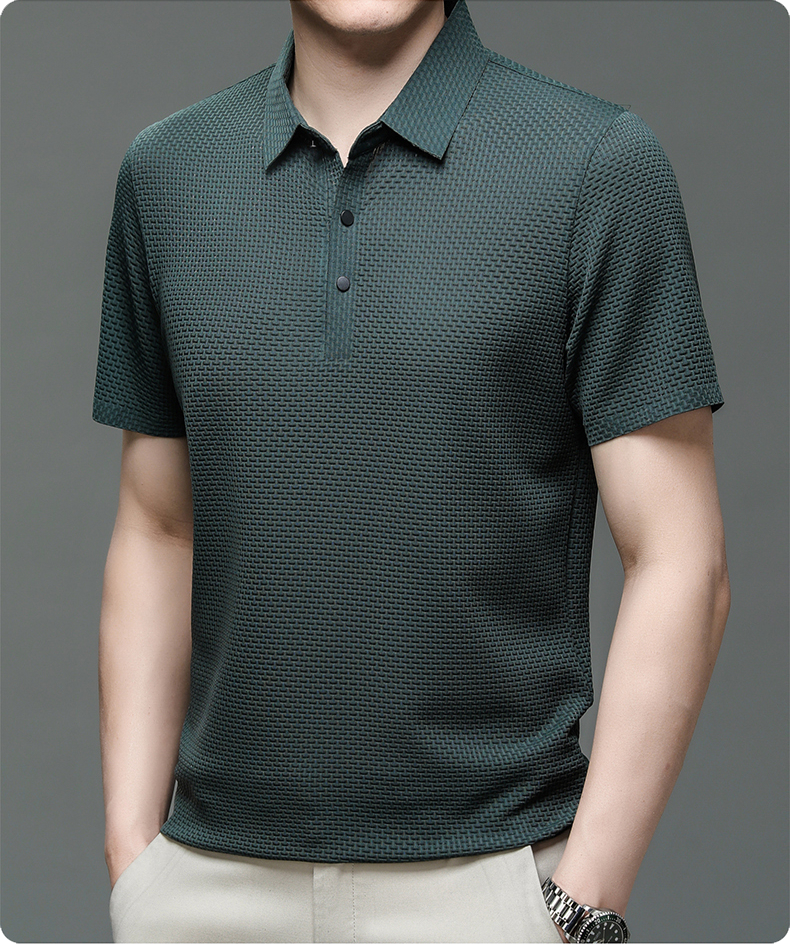 Men's Breathable Summer Polo Shirt - Oliver 5