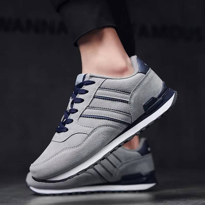Men’s Suede-Finish Athletic Sneakers