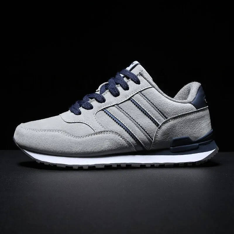 Men’s Suede-Finish Athletic Sneakers