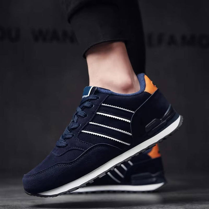 Men’s Suede-Finish Athletic Sneakers