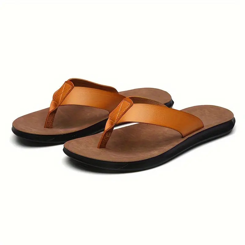 Men's Comfortable Leather Sandals - Daniel 1