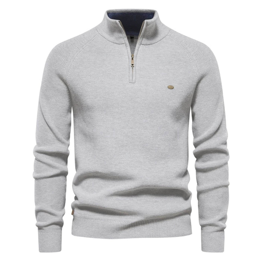 Men's Cozy Fitted Sweater - Oliver 0
