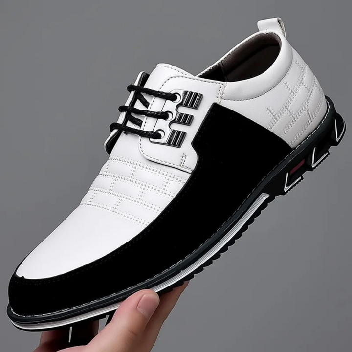 Men’s Orthopaedic Colour Block Lace-Up Sneakers | Adrian