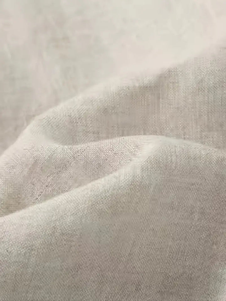 Men's Lightweight Baggy Linen Trousers - Oliver 4