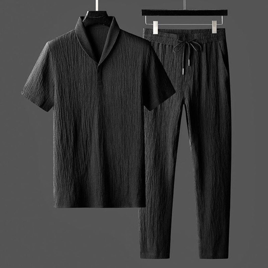 Men's Lightweight Breathable Linen Set - Daniel 2