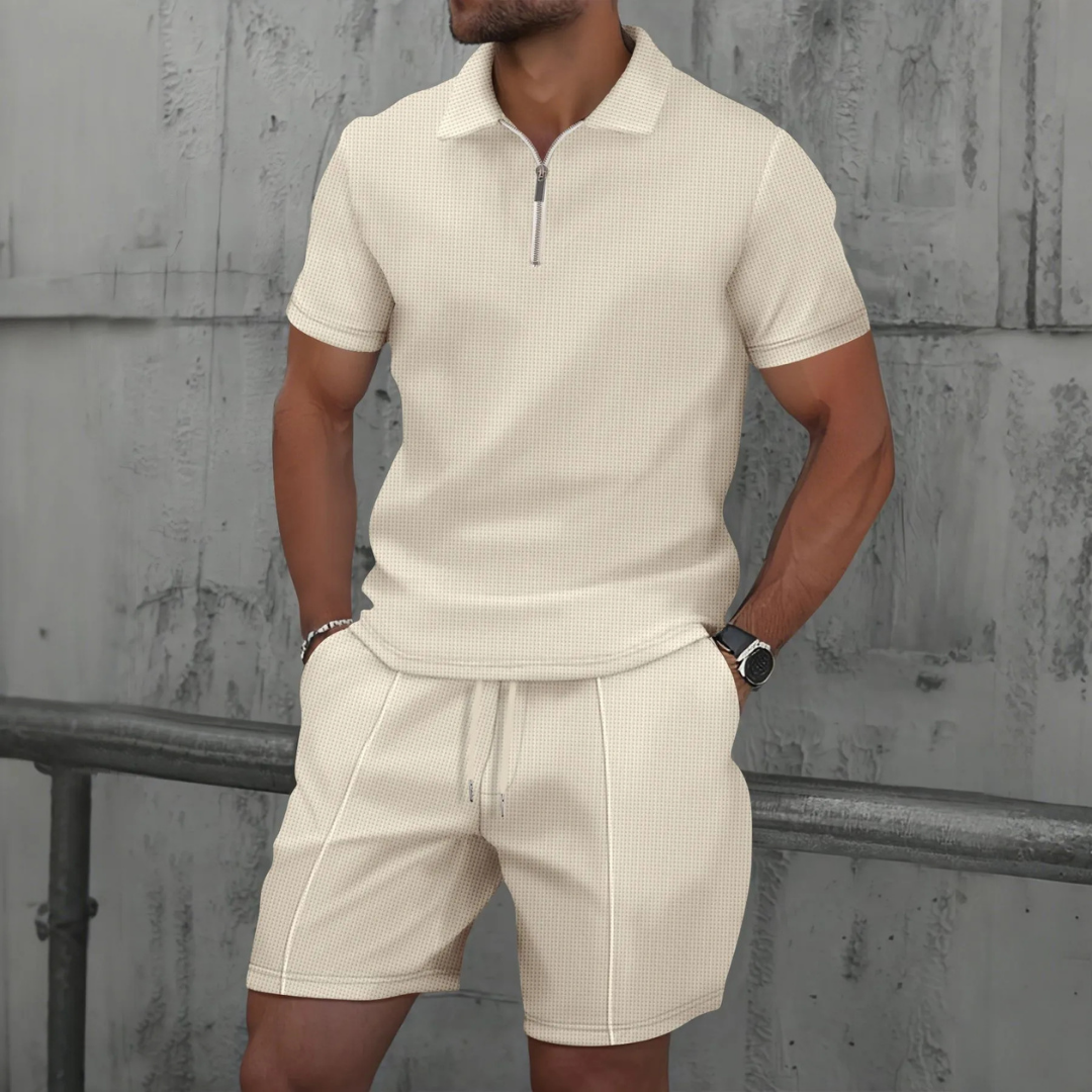 Men's Modern Cotton Co-ord Set - Oliver 0
