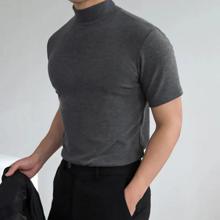 Men's Modern High-Collar T-Shirt - Ethan 1