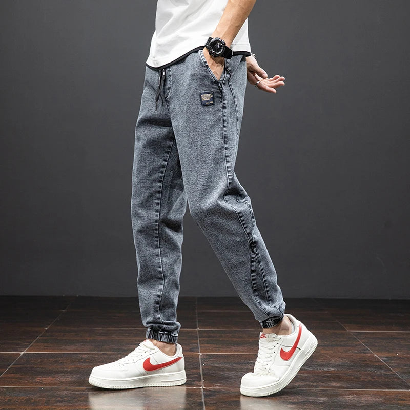 Men's Stretch Denim Jogger Pants - Liam 1