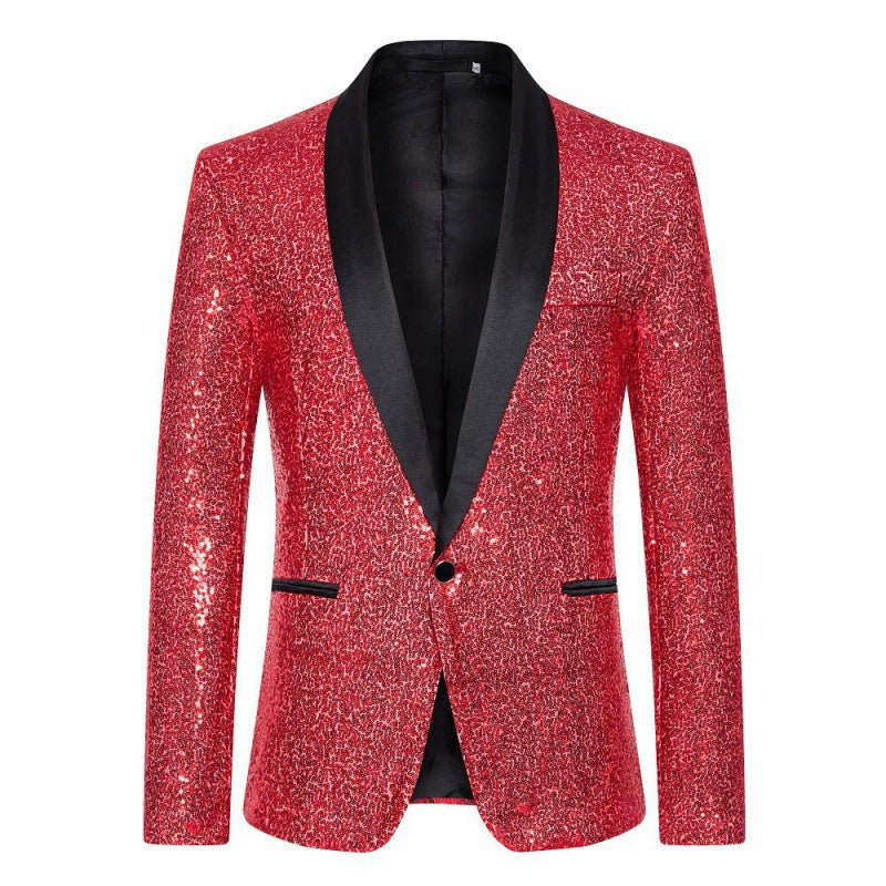 Men's Stylish Sequin Blazer - Adrian 1