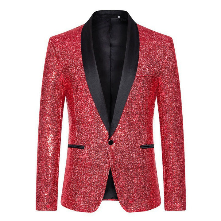 Men's Stylish Sequin Blazer - Adrian 1