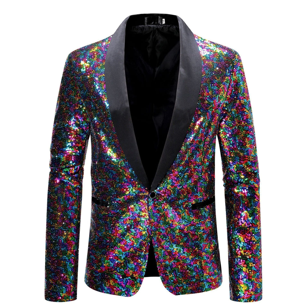 Men's Stylish Sequin Blazer - Adrian 2