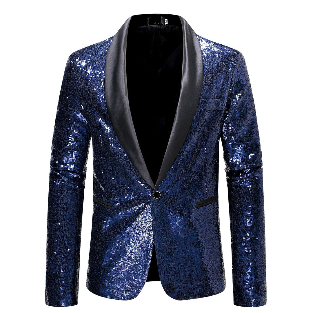 Men's Stylish Sequin Blazer - Adrian 5