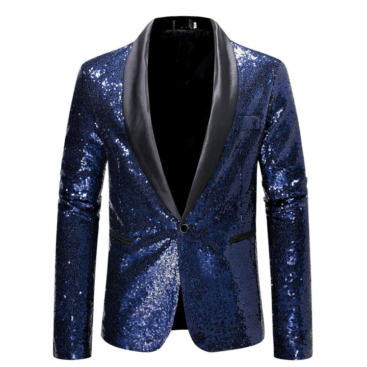 Men's Stylish Sequin Blazer - Adrian 5
