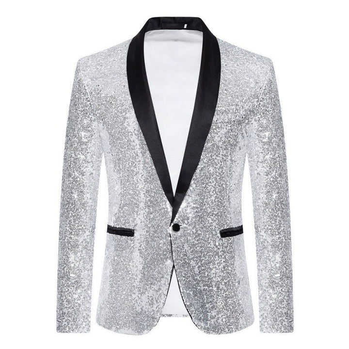 Men's Stylish Sequin Blazer - Adrian 6