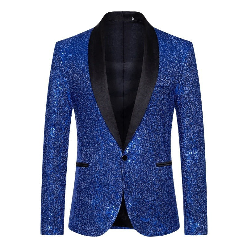 Men's Stylish Sequin Blazer - Adrian 7