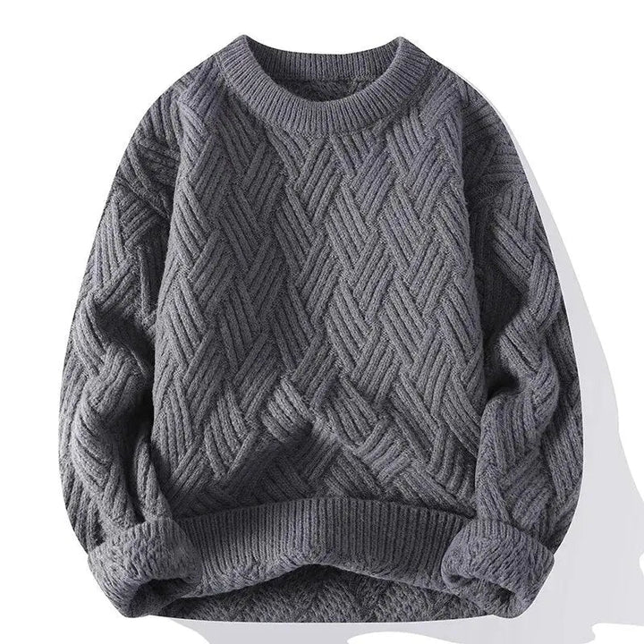 Men's Textured Knit Sweater - Liam 0