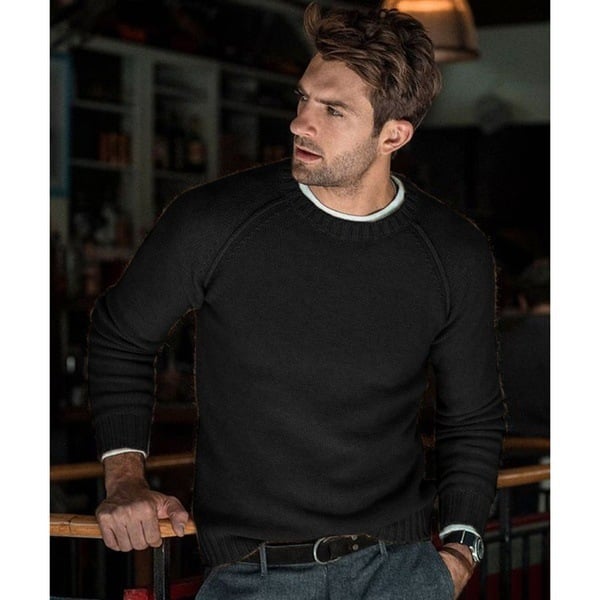 Men's Versatile Knit Sweater - Oliver 1