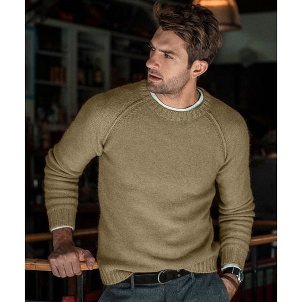 Men's Versatile Knit Sweater - Oliver 4