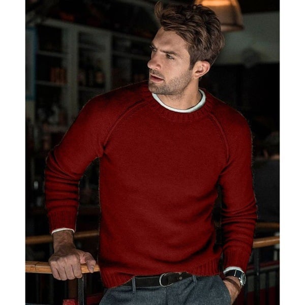 Men's Versatile Knit Sweater - Oliver 6