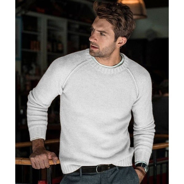 Men's Versatile Knit Sweater - Oliver 7