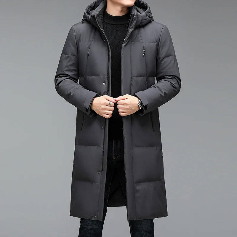 Men’s High-Performance Insulated Trench Parka Jacket