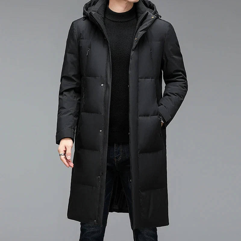 Men’s High-Performance Insulated Trench Parka Jacket