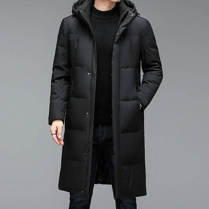 Men’s High-Performance Insulated Trench Parka Jacket