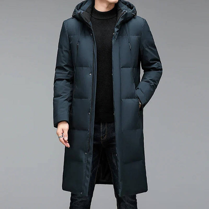 Men’s High-Performance Insulated Trench Parka Jacket