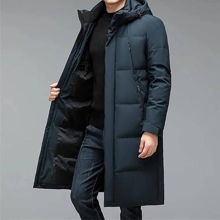 Men’s High-Performance Insulated Trench Parka Jacket