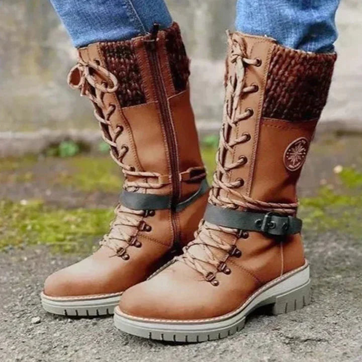 Mid-Tube Martin Boots for Women – Stylish &amp; Cozy for Winter 0