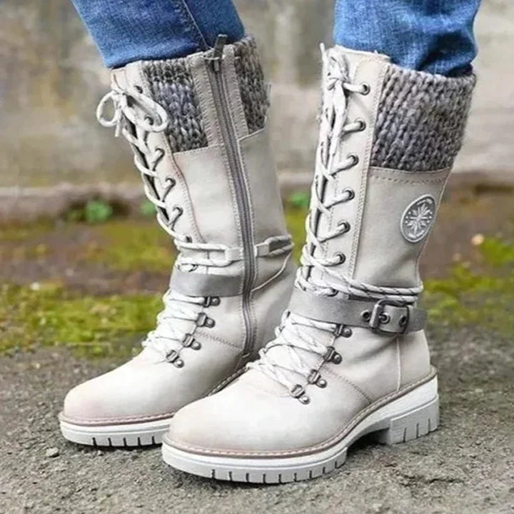 Mid-Tube Martin Boots for Women – Stylish &amp; Cozy for Winter 3