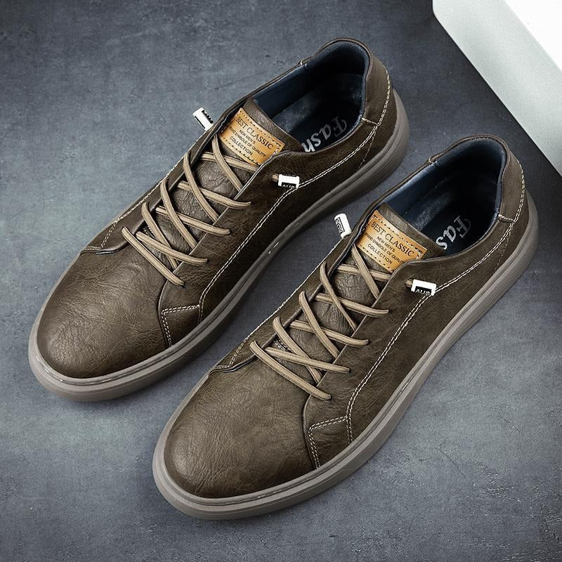 Men's Casual Leather Sneakers - David