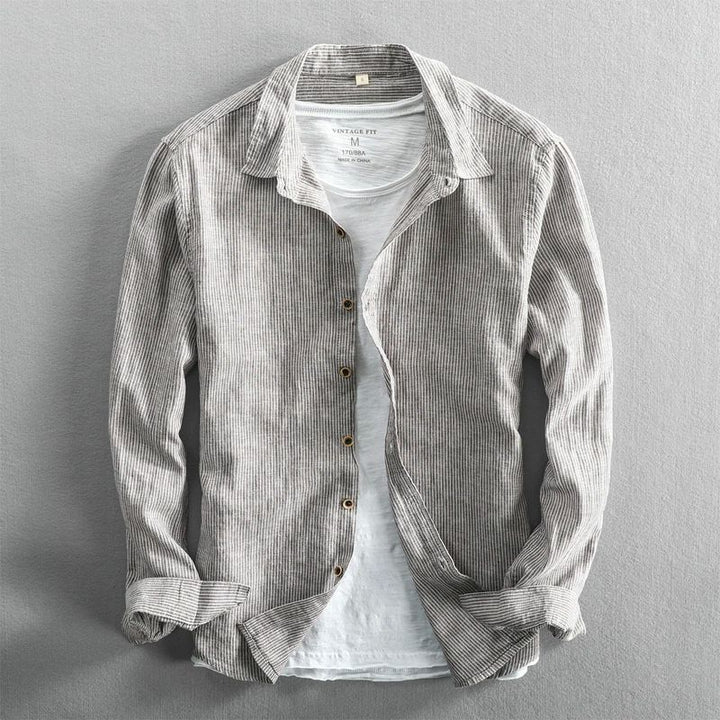 Strider Linen Long-Sleeve Shirt