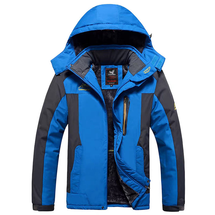 Men’s Alpine Ski Jacket – Fleece Lined Waterproof Snow Parka