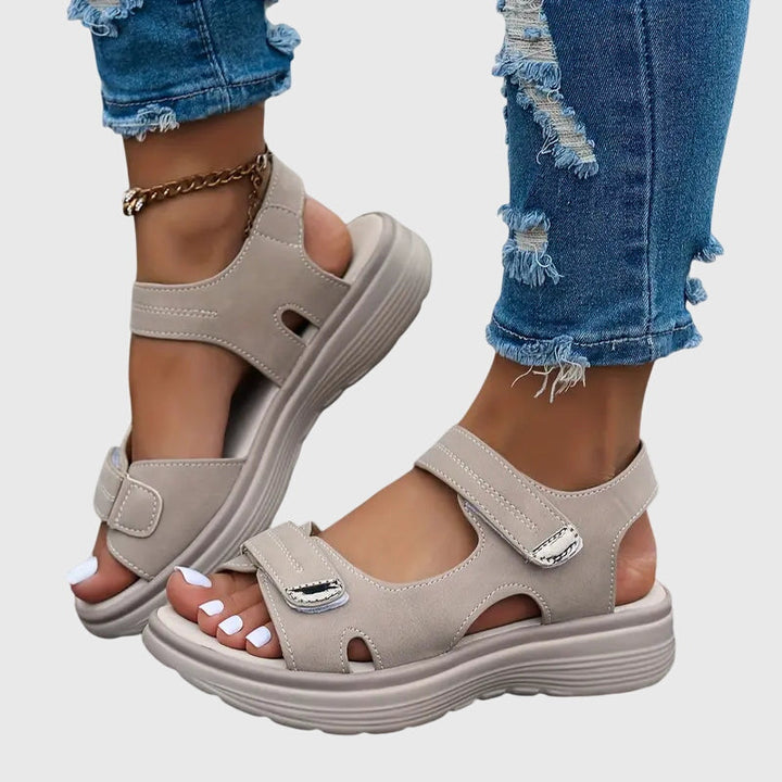 Orthopaedic comfortable sandals with supportive design for all-day comfort, featuring adjustable straps and cushioned footbed, ideal for foot health and style. 7