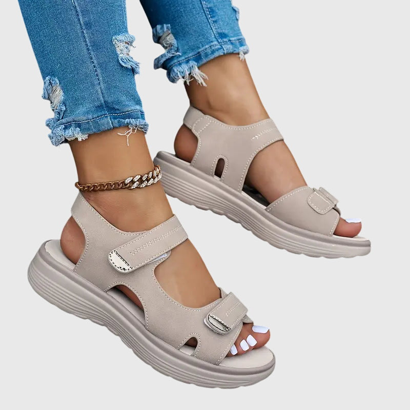 Orthopaedic comfortable sandals with supportive design for all-day comfort, featuring adjustable straps and cushioned footbed, ideal for foot health and style. 8