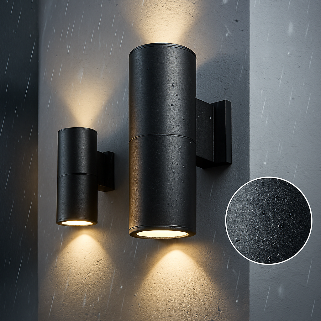 Outdoor Wall Light with Weather-Resistant Design - LuminaTech 1
