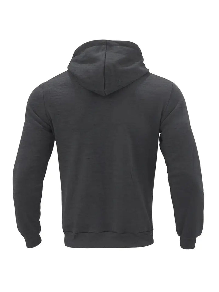 Men’s Gradient Dot Print Zip-Up Hoodie Sweatshirt