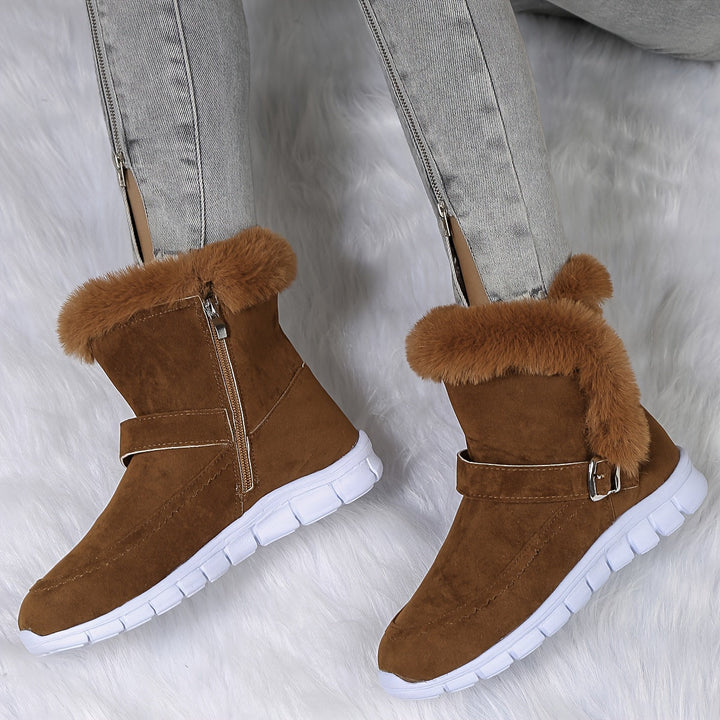 Plush Winter Snow Boots for Women – Stylish &amp; Comfortable 5