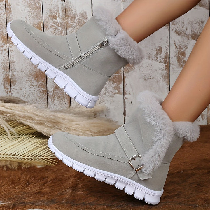 Plush Winter Snow Boots for Women – Stylish &amp; Comfortable 7
