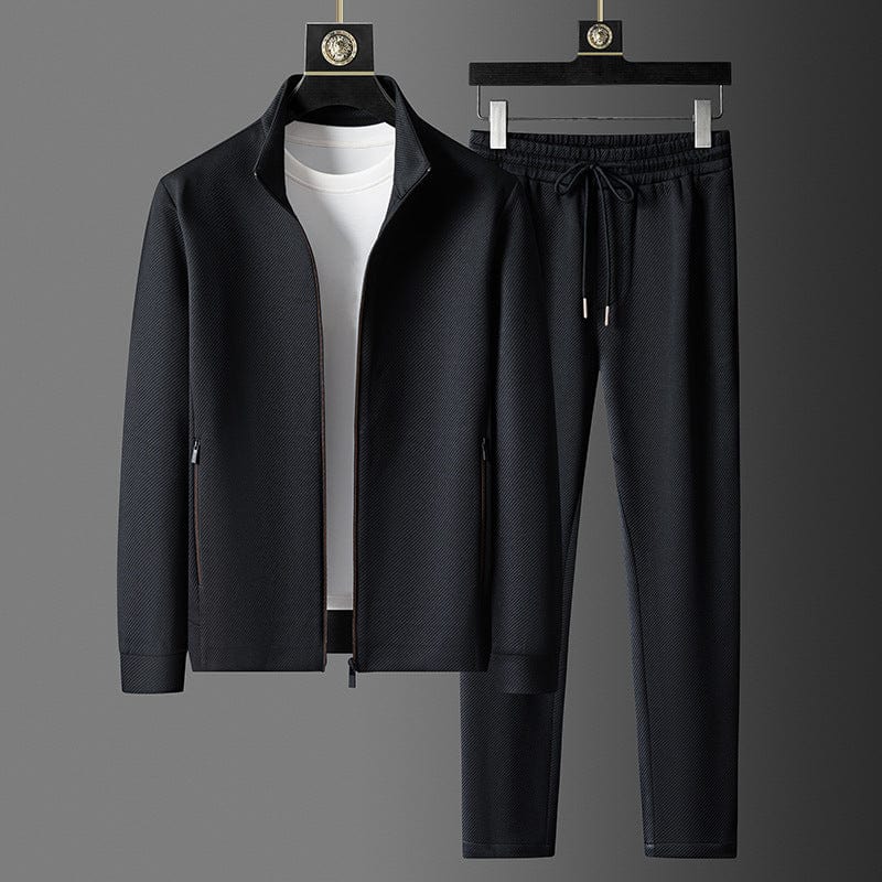 Men’s Performance Tracksuit Jogger &amp; Zip Jacket Set