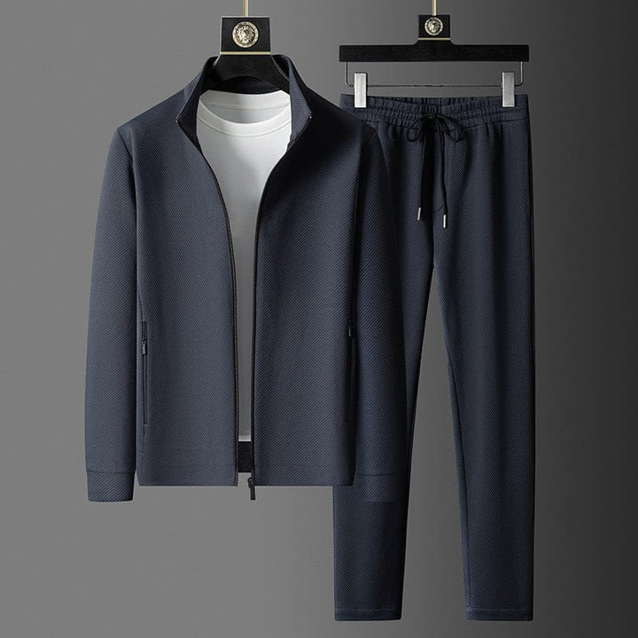 Men’s Performance Tracksuit Jogger &amp; Zip Jacket Set