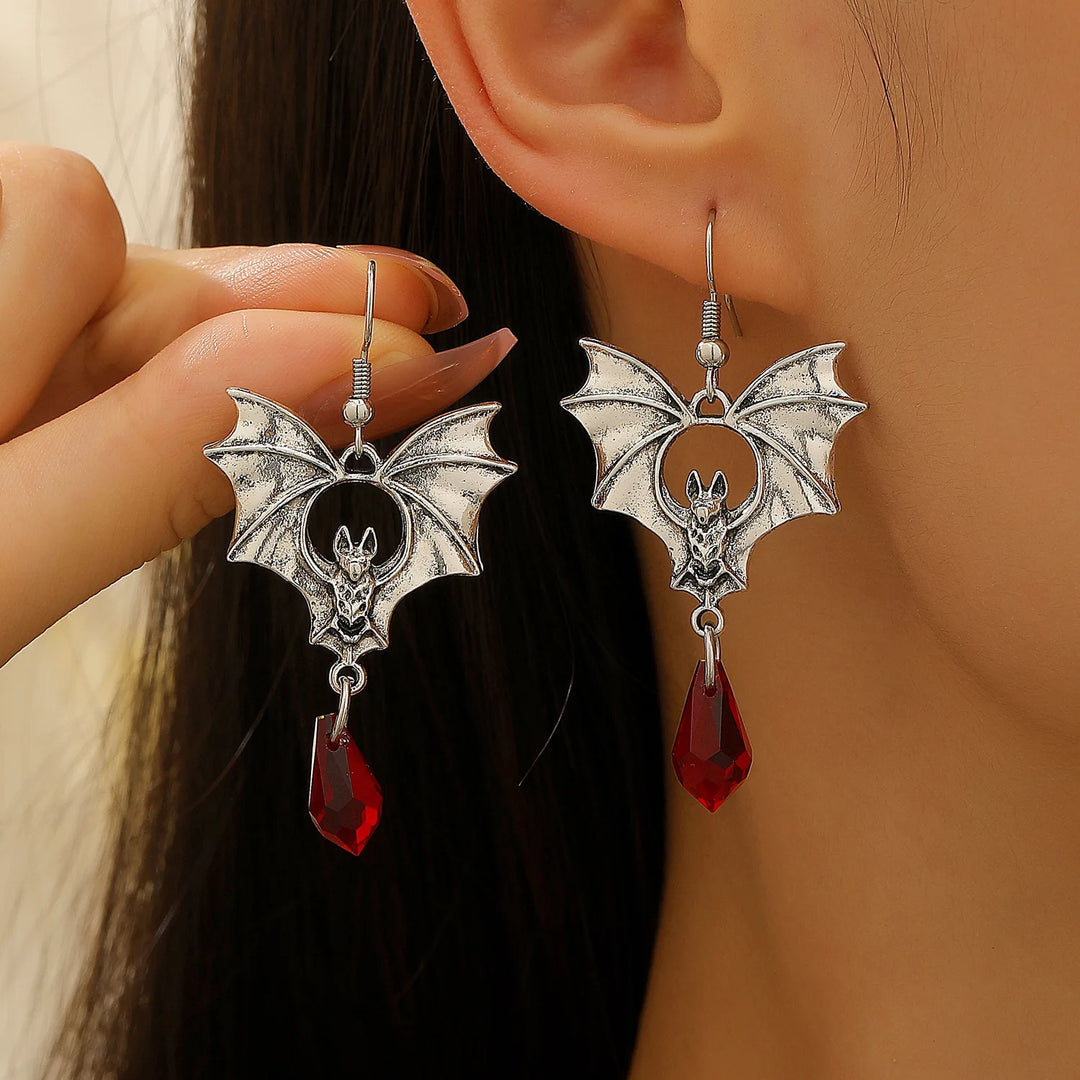 Vampire Bat Earrings