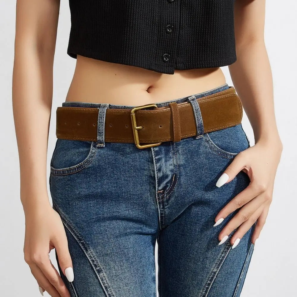Athena Suede Belt