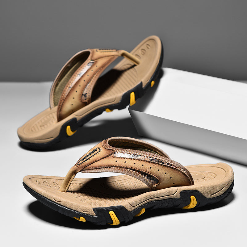 Evan Ergonomic Leather Sandals