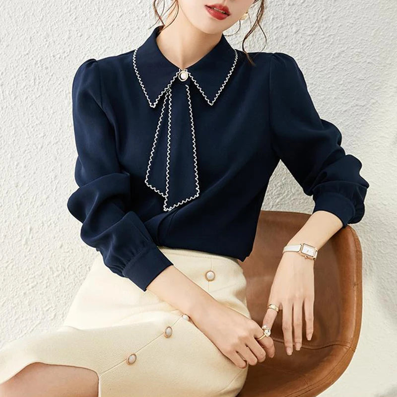 Marché Chiffon Blouse