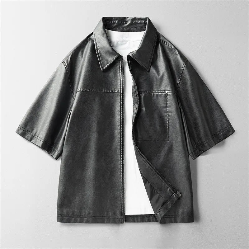 Shibuya Leather Shirt